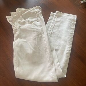 White jeans